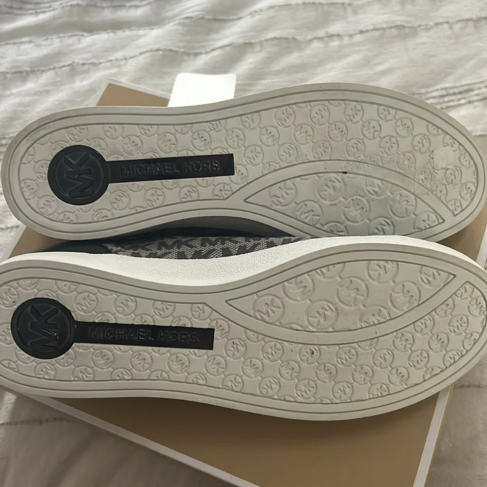 Michael Kors Black‎ and White Sneakers
